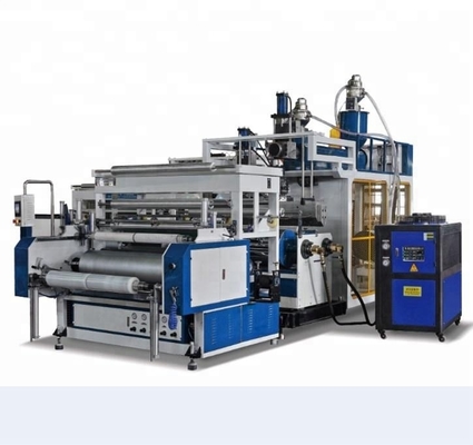 Best Quality Film Wrapping Film / Cling Film Three-layer Coextrusion Melt Stretch Film Machine